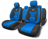 Авточехлы Extra Comfort синие