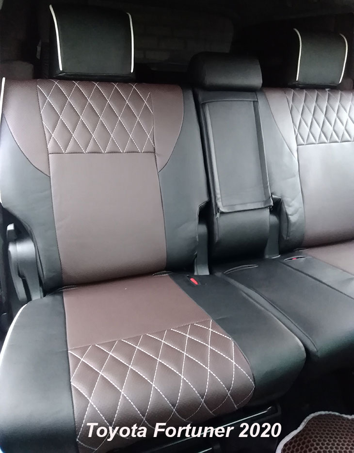 Чехлы на задние сиденья Toyota Fortuner