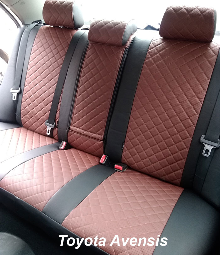 Чехлы на задние сиденья Toyota Avensis